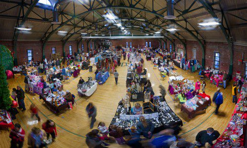 THE ST. JOSEPH SCHOOL had a craft fair Nov. 1 and 2 in the Americal Civic Center. This is a different look at the successful event. (cmac Images)