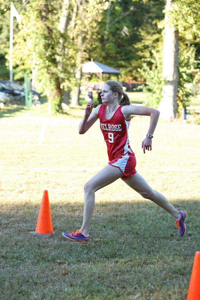 ELIZABETH HIRSCH is among the runners who will represent Melrose this week at All-States held at Franklin Park. (file photo) 
