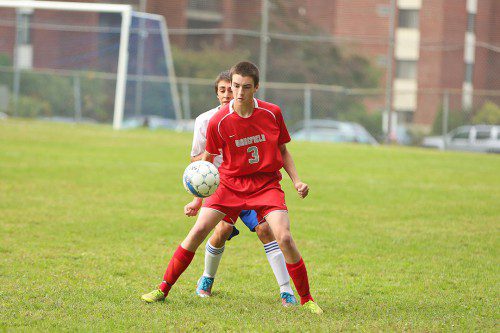SENIOR CAM Yasi was named a Middlesex League boys’ soccer all-star. (Donna Larsson Photo)