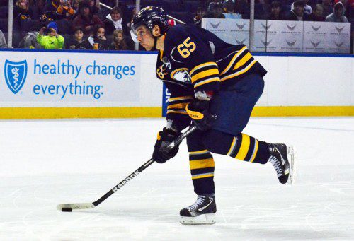 LYNNFIELD NATIVE Brian Flynn was traded from the Buffalo Sabres to the Montreal Canadiens last week. (Courtesy Photo)