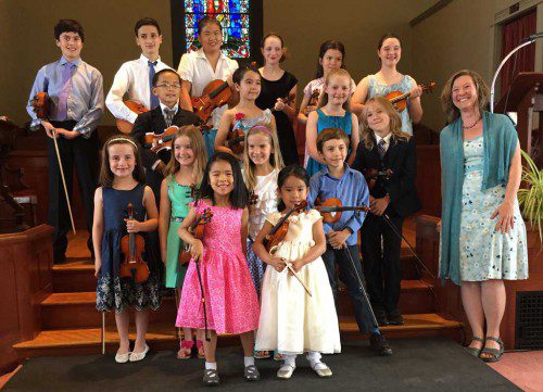 ON SUNDAY, JUNE 14, Wakefield Music held its 11th annual spring recital at the Unitarian Universalist Church featuring students from Wakefield and nearby communities. This recital featured students studying violin, viola and piano. 