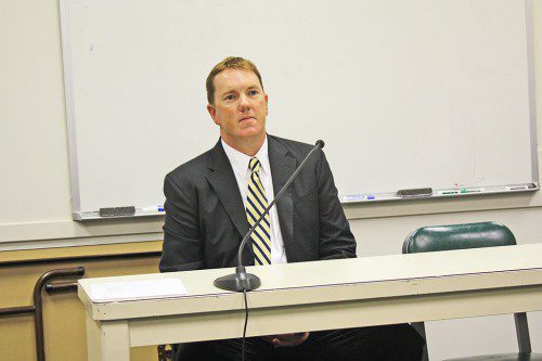 LYNNFIELD HIGH SCHOOL Athletic Director Mike Bierwirth told the School Committee recently the 2014-2015 school year was a year to remember for high school athletics. (Dan Tomasello Photo)