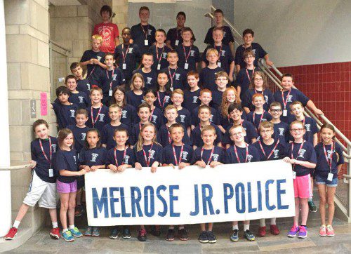 THESE ARE THE graduates from the July 6 to July 10 session of the Melrose Junior Police Academy.