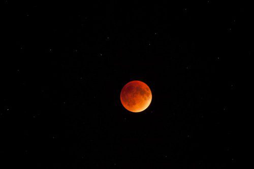 TOWNSPEOPLE had a chance to see a rare astronomical phenomenon on Sunday when the sun, the Earth and the moon lined up to create a Super Blood Moon. The last Super Blood Moon occurred in 1982 and will not be returning to the night sky until 2033. (Courtesy Photo)