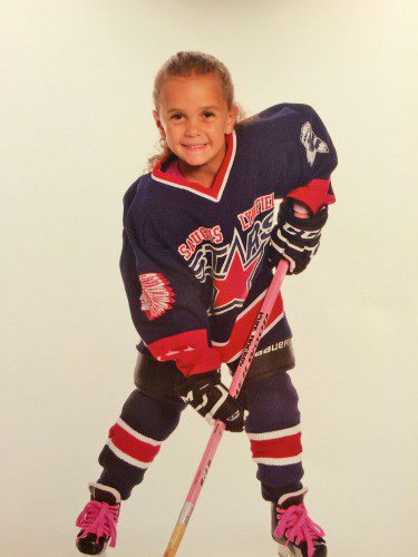 A recent Mite U6 game against Wakefield was highlighted by Estelle McClory’s first goal of the season. (Courtesy Photo)