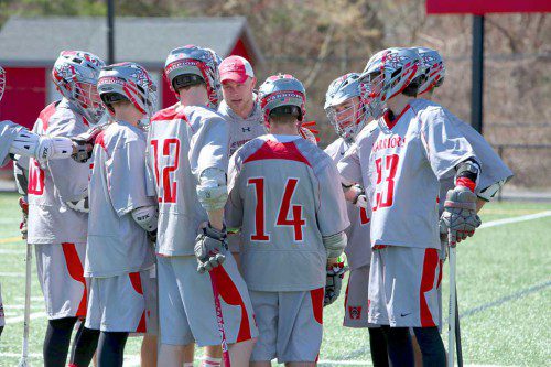 THE WMHS boys’ lacrosse team posted a 15-5 record and captured the Middlesex League Freedom division title a year ago. The Warriors are hoping to have another strong spring campaign in 2016. (Donna Larsson File Photo)