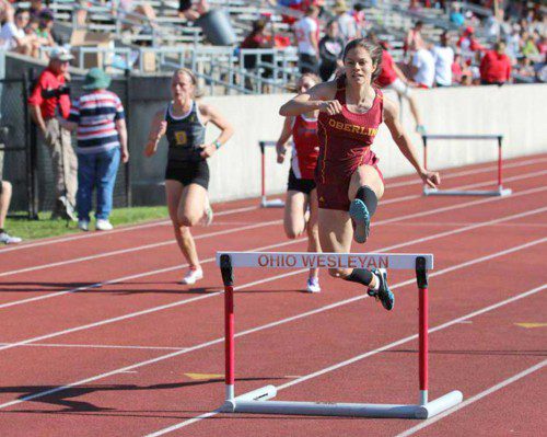 LILAH DRAFTS JOHNSON became an All American in the 400 meter hurdles as a member of the Oberlin College track team at the 2016 NCAC Outdoor Track and Field Championships.
