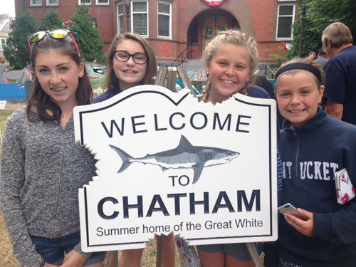 FOR THE PAST few years, the High and Kelliher sisters have taken their summer vacations together. This year they spent a cloudy day in Chatham. From the left are Abby High, Maggie High, Allida Kelliher and Alexa Kelliher. We will be happy to publish any photos of you on your vacation. Send them to news@wakefielditem.com, and enjoy your time off. (Amy High Photo)