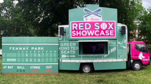 THE INTERACTIVE RED SOX SHOWCASE, powered by T-Mobile, will be in downtown Wakefield Saturday during Festival Italia.
