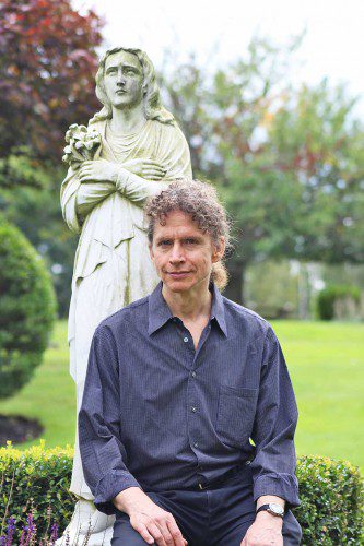 POET and playwright Michael Mack will perform his one-man spiritual autobiography, “Conversations with My Molester: A Journey of Faith,” at Saint Maria Goretti Parish, 112 Chestnut St., Lynnfield on Sept. 24. The goal of his performance is to help those affected by childhood sexual abuse and their loved ones begin the journey of healing. (Maureen Doherty Photo) 