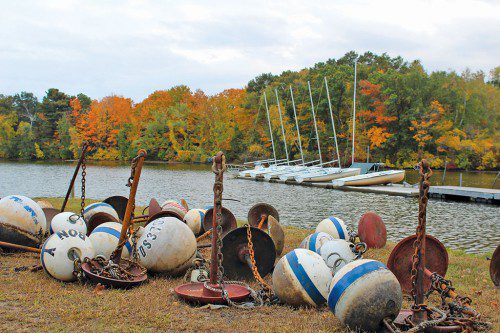 THE END OF another great sailing season has come to the Quannapowitt Yacht Club. (Keith Curtis Photo)