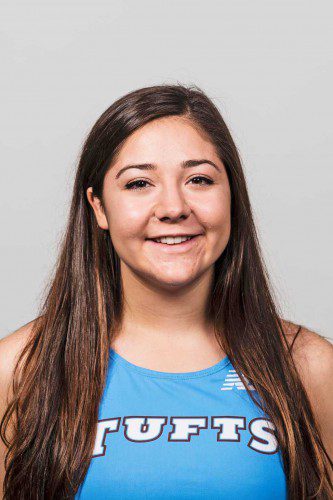 TUFTS JUNIOR Annalisa DeBari of Melrose became an All-American in the 60-meter hurdles at the 2017 NCAA Division III Indoor Championships.