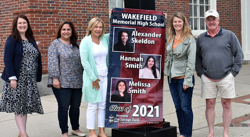 PHOTO: The Savings Bank helps honor the WMHS Class of 2021