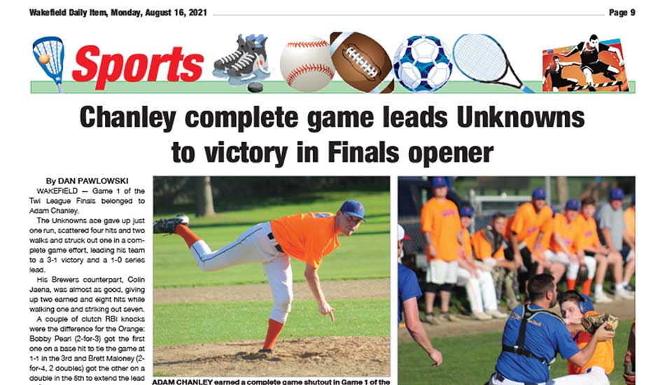 Sports Page: August 16, 2021