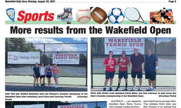 Sports Page: August 30, 2021