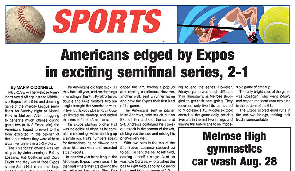 Sports Page: August 20, 2021