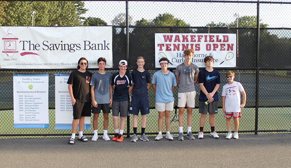 Champions crowned in 18th annual Geoffrey Walter Jr. Tennis Tournament