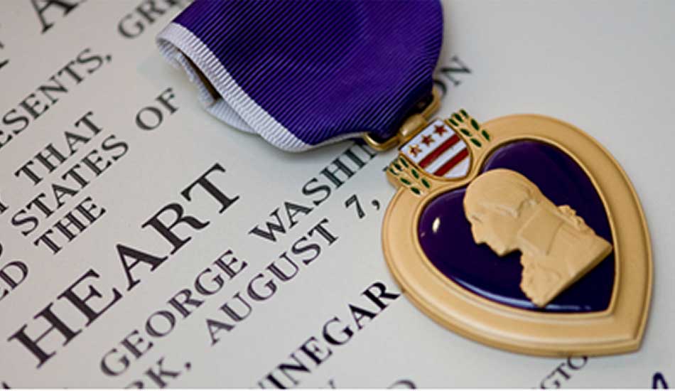 Purple Heart Day is tomorrow:  Remember those wounded or killed while serving