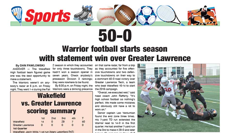 Sports Page: September 13, 2021