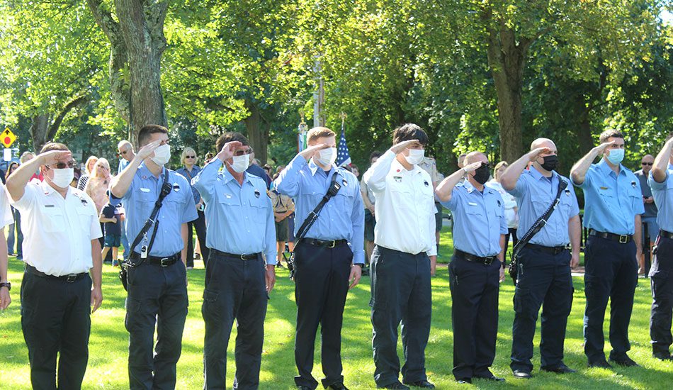 Town remembers 9/11 in solemn, moving ceremony