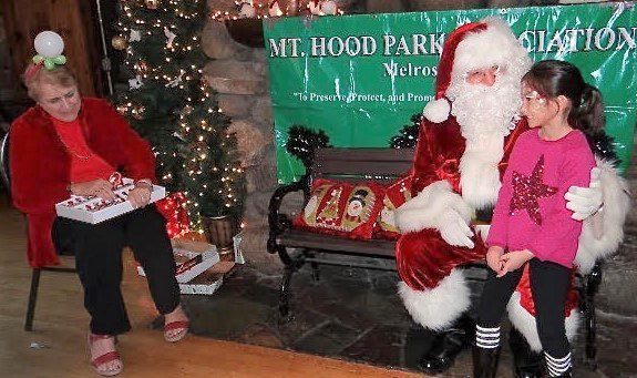 Mt. Hood’s annual Children’s Holiday Party on Dec. 5