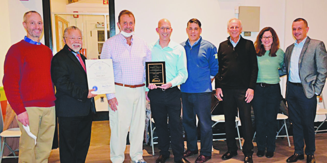 Ken Chase honored for 42 years of service