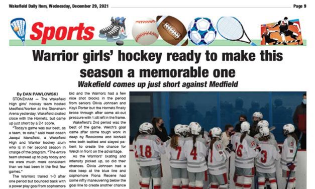 Sports Page: December 29, 2021