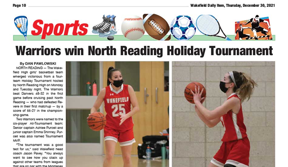 Sports Page: December 30, 2021