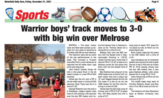 Sports Page: December 31, 2021