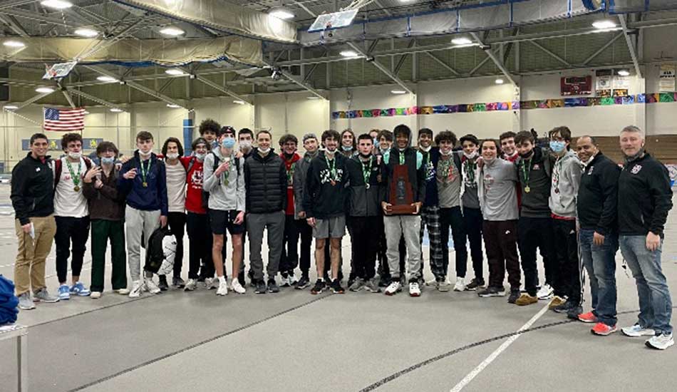 Warrior boys earn program’s  first indoor state relay championship
