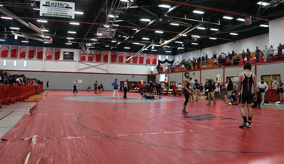 Warrior wrestlers beat Reading,  compete well in super quad
