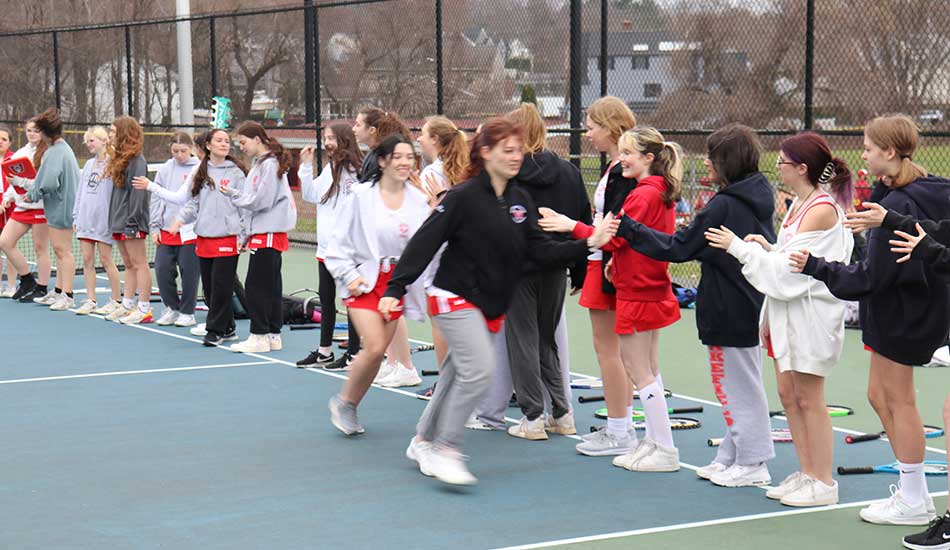 Warrior girls’ tennis excited  for return to more normal season