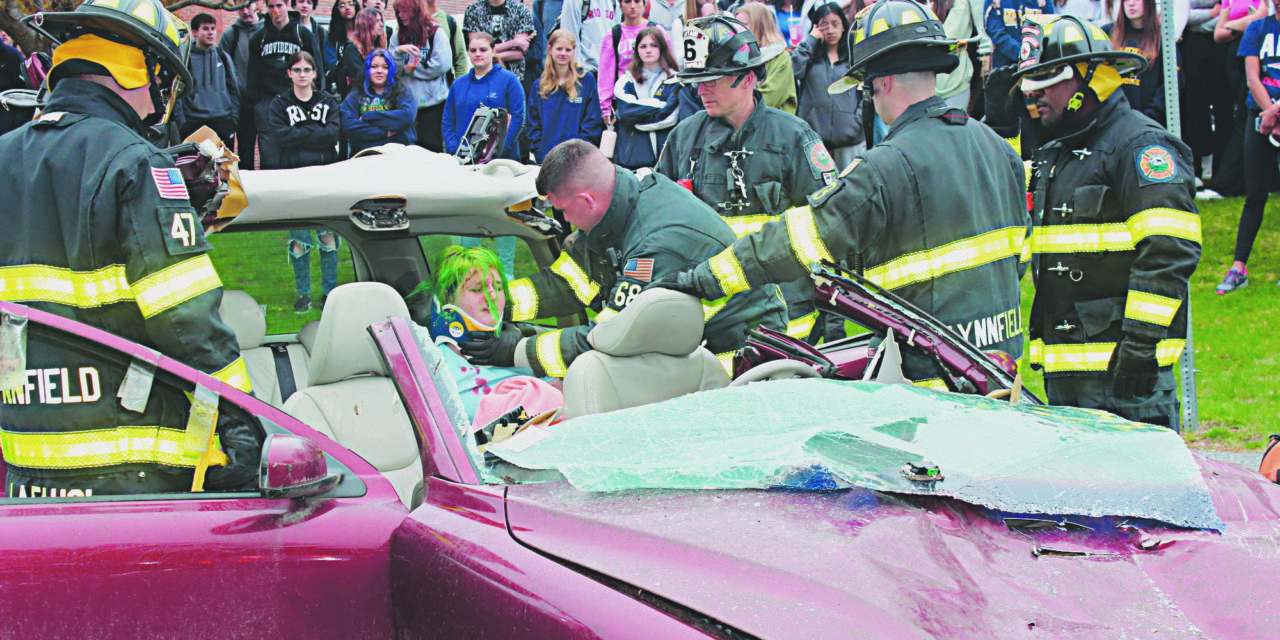 LHS Mock Crash demonstrates deadly OUI, distracted driving realties