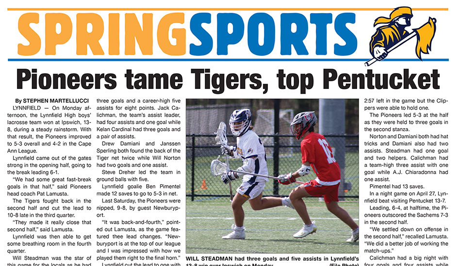 Sports Page: May 4, 2022