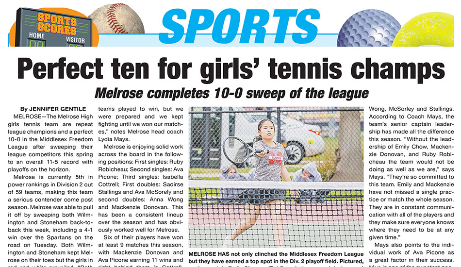 Sports Page: May 27, 2022