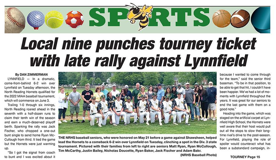 Sports Page: May 26, 2022