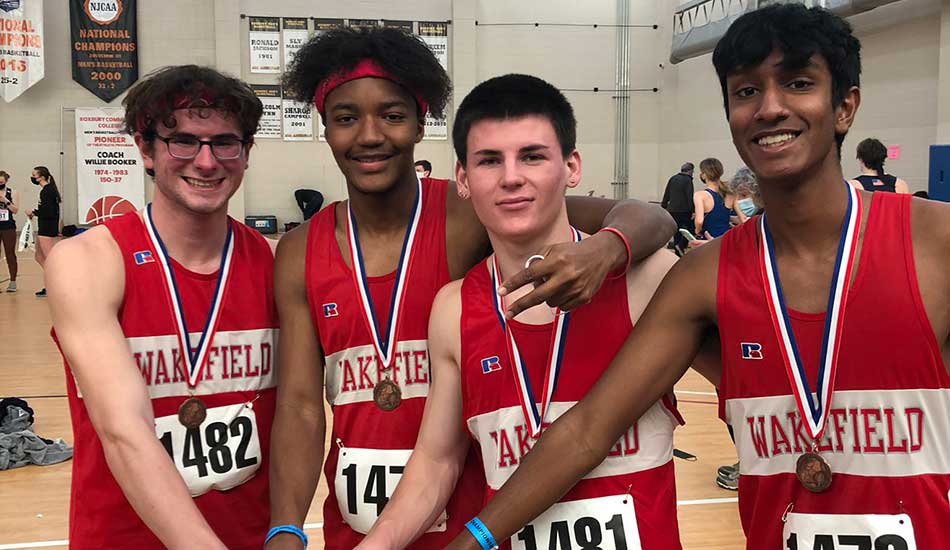 Warrior boys’ track competes at leagues and South Shore Principals