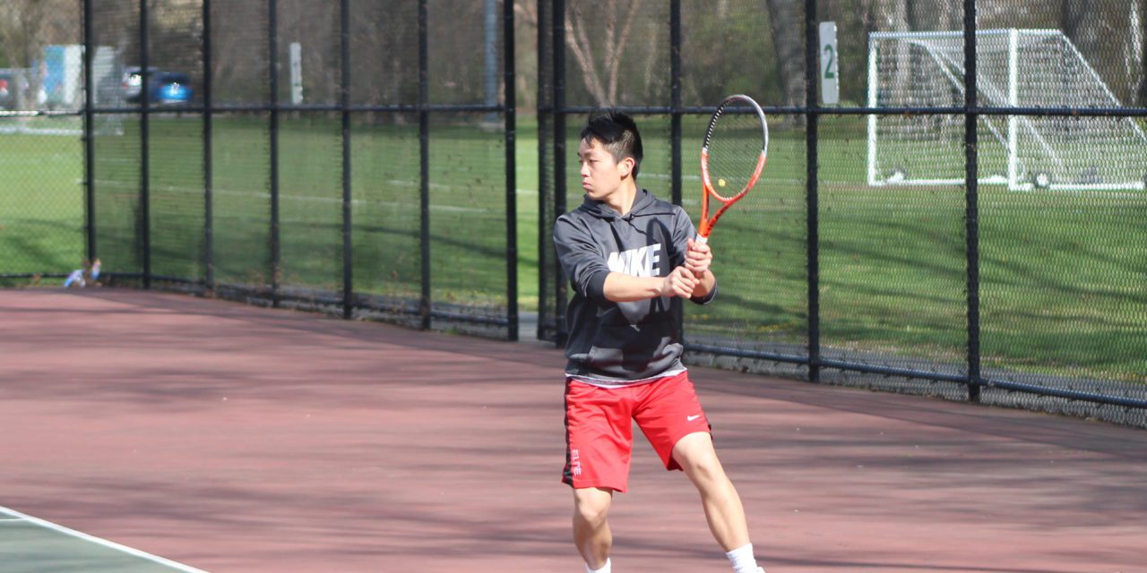 Boys tennis falls in playoff opener to Sharon