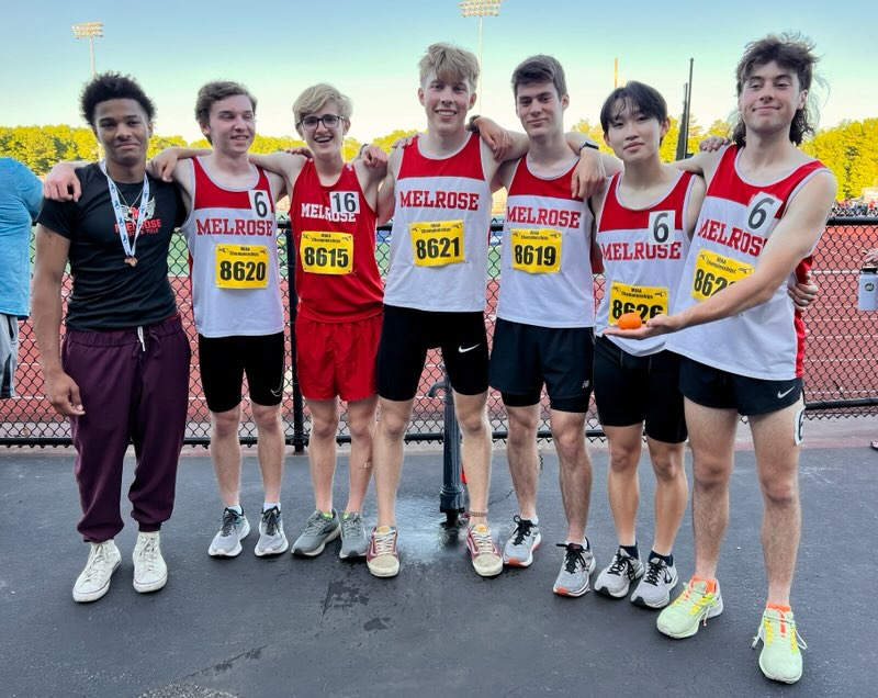 Track boys collect medal at Div. 3 States