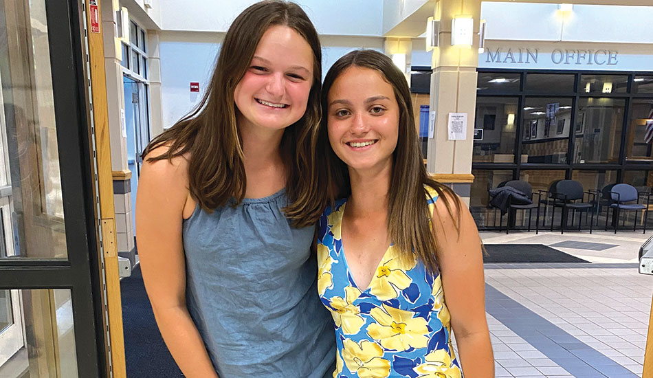 Gioioso, Sieve elected girls’ tennis captains