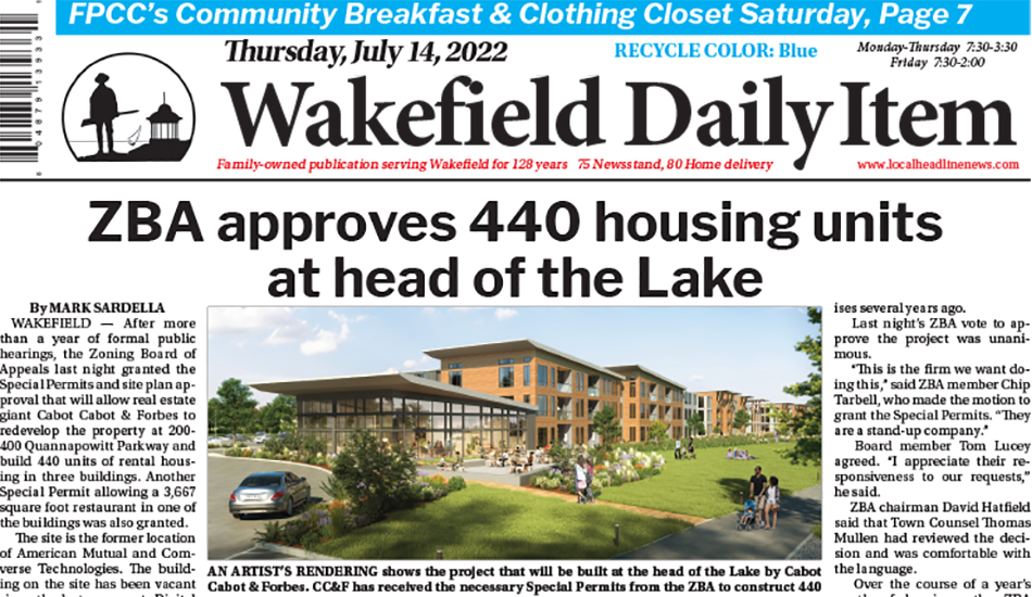 Front Page: July 14, 2022