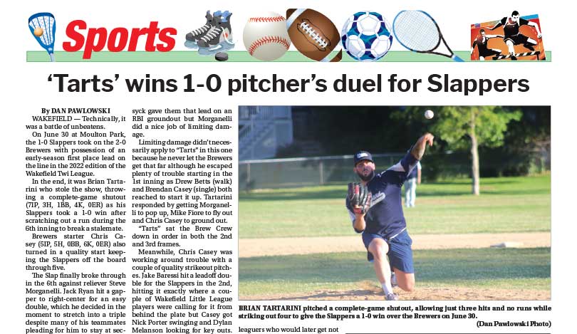 Sports Page: July 7, 2022