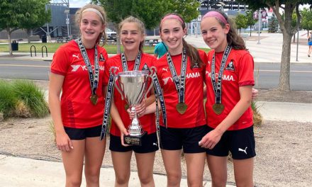 North Reading girls bring home two national championships