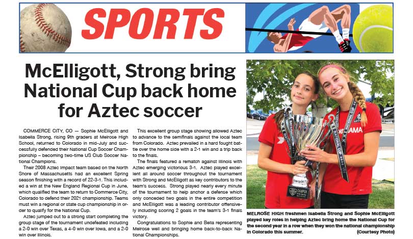 Sports Page: August 19, 2022