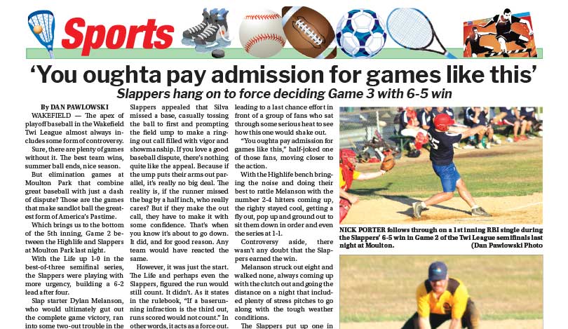 Sports Page: August 9, 2022