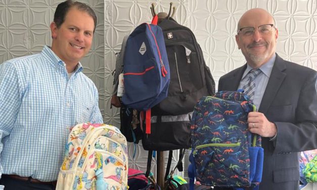 Annual Back to School Supplies Drive Organizer Delivers 80 Backpacks to Melrose Public Schools