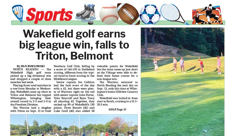 Sports Page: September 20, 2022