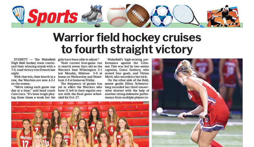 Sports Page: September 27, 2022