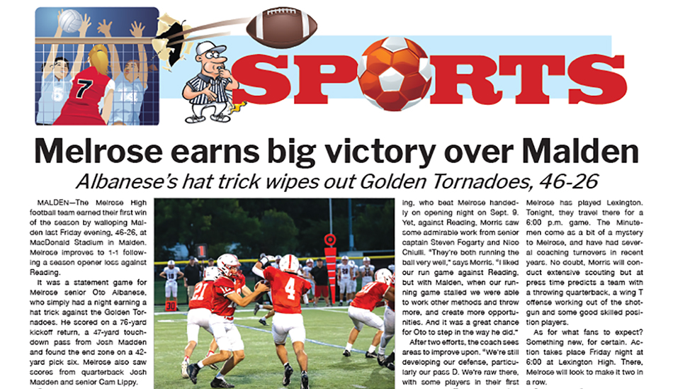 Sports Page: September 23, 2022