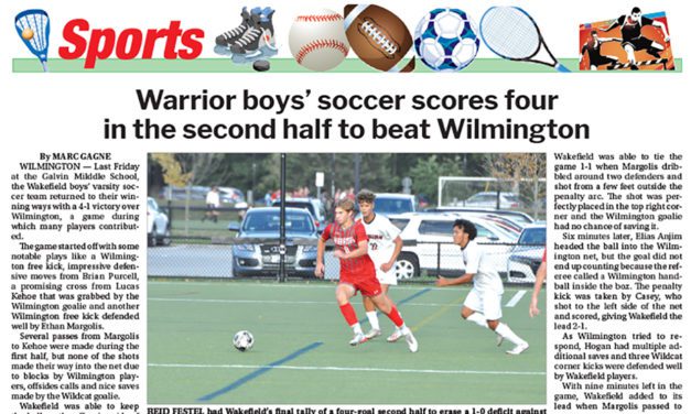 Sports Page: September 21, 2022